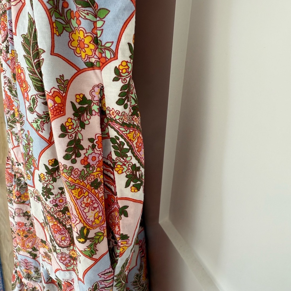 By Anthropologie Multicolor Paisley Maxi Dress - Picture 9 of 9